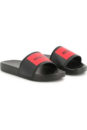 HUGO BOSS Sandaler med logotryk