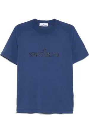 Stone Island T-shirt med logotryk