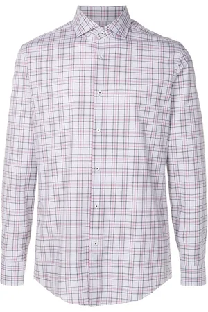 HUGO BOSS Langærmet skjorte med knapper