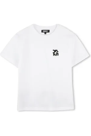 DKNY T-shirt med logotryk