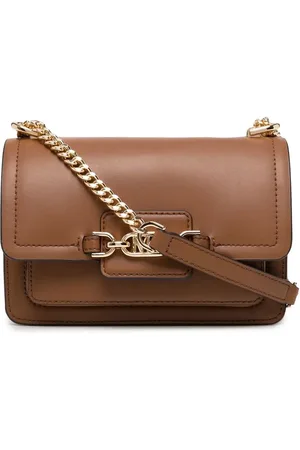 Michael Kors Heather crossbody-taske i imiteret læder