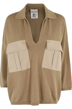SEMICOUTURE Strikket top i bomuld