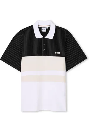 HUGO BOSS Polo med broderet logo