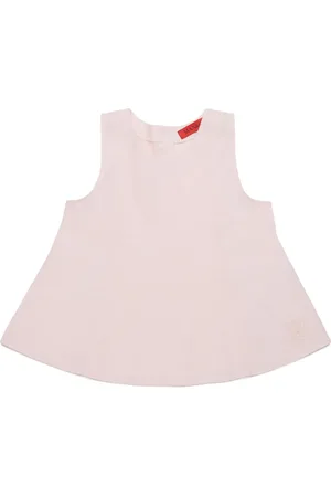 MAX&Co. Kids Bluse med logobroderi