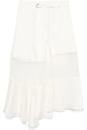 SACAI Mellemlang asymmetrisk nederdel