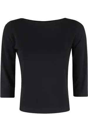 Roberto Collina T-shirt med bådudskæring