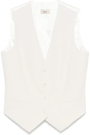 HERNO Vest med logo-jacquard