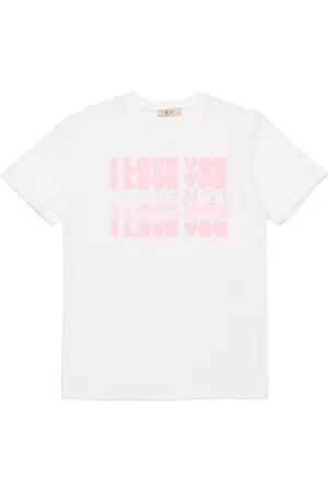 Nº21 T-shirt med logotryk