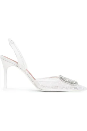 Amina Muaddi Carmelia pumps