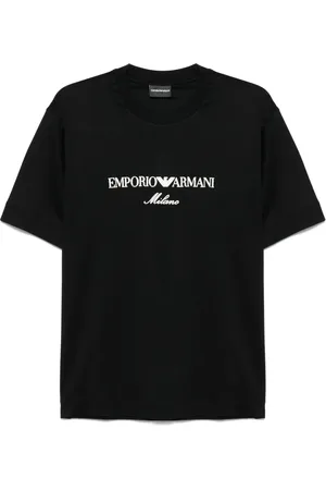 Emporio Armani T-shirt med logobroderi