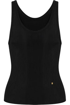 Moschino Ribstrikket top