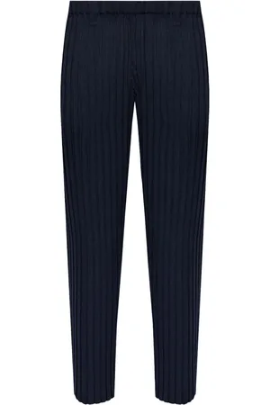 Issey Miyake Box Pleats Ensemble bukser med lige ben
