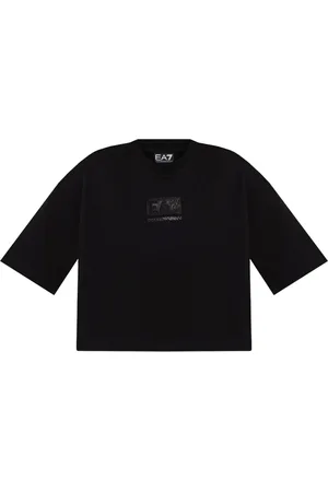 EA7 T-shirt med logomærke