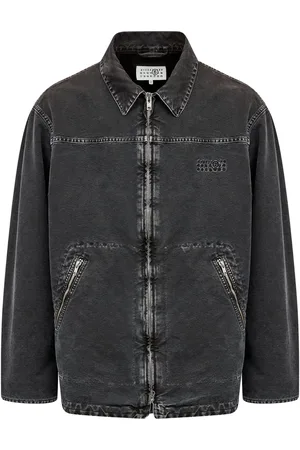 Maison Margiela Denimjakke med nummermotiv