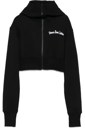 VERSACE Cropped hættetrøje