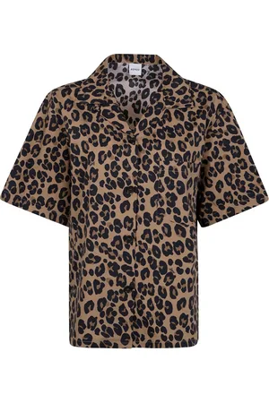 Aspesi Skjorte med leopardtryk