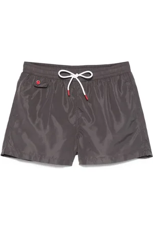 Kiton Badeshorts med broderet logo