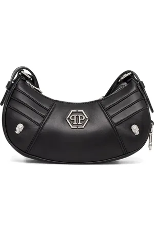 Philipp Plein Skuldertaske med rhinstenapplikation