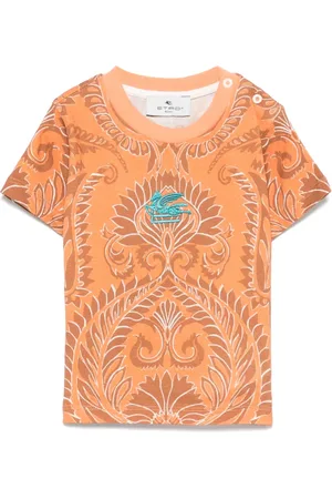 Etro T-shirt med paisleytryk