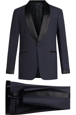 Tom Ford Jakkesæt med satin-detalje