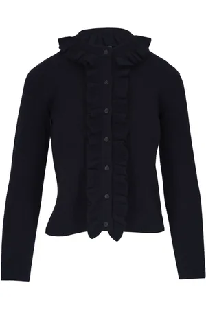NILI LOTAN Cardigan med flæsedetalje