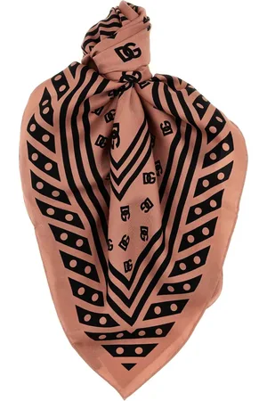 Dolce & Gabbana Silketørklæde med logo