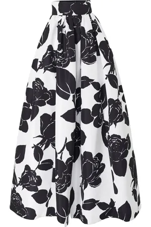 Carolina Herrera Nederdel med blomstret tryk