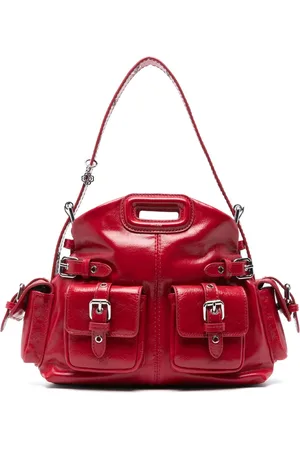 Maje Crossbody-taske med huldetalje