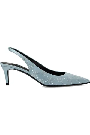 Philipp Plein Slingback-pumps med monogram