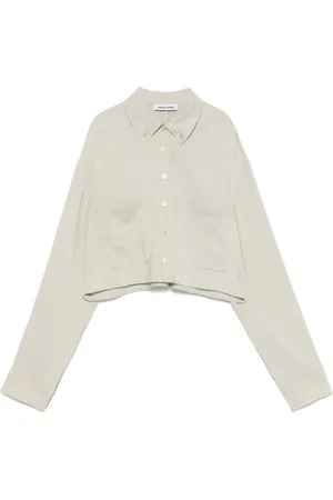 Low Classic Cropped skjorte