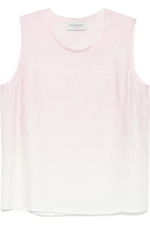 Ermanno Firenze Tanktop med paisleytryk