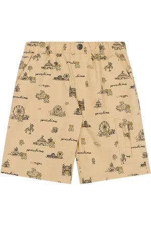 Moschino Shorts med illustration-tryk