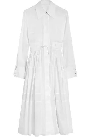 Jil Sander Skjortekjole med udskæring