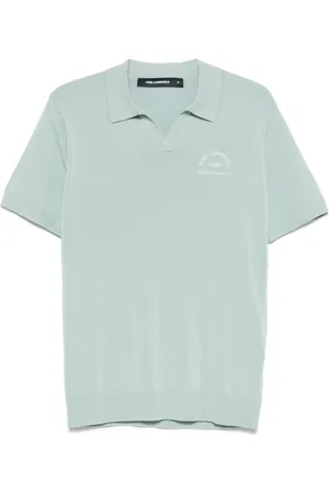 Karl Lagerfeld Polo med broderet logo