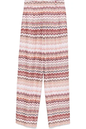 Missoni Bukser i lamé med zigzag-mønster