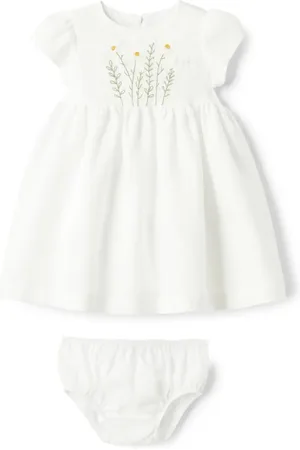 Il gufo Hørkjole med broderi