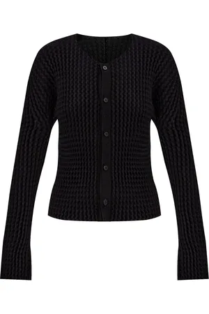 Issey Miyake Plisseret cardigan