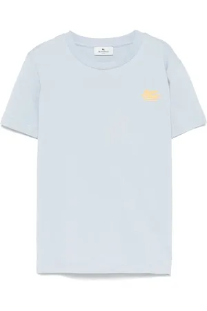 Etro T-shirt med logobroderi
