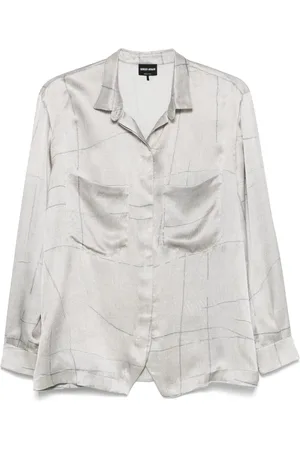 Giorgio Armani Skjorte med abstrakt tryk