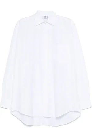 Vetements Skjorte med jacquard-logo