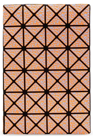 Issey Miyake Kortholder med geometrisk mønster