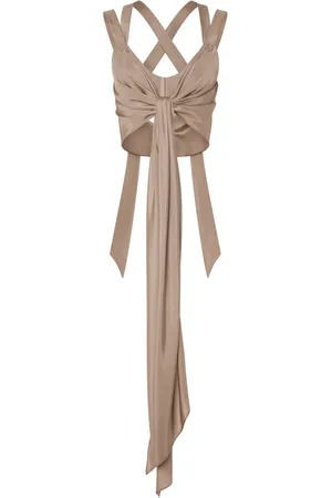 Alberta Ferretti Tanktop i silke