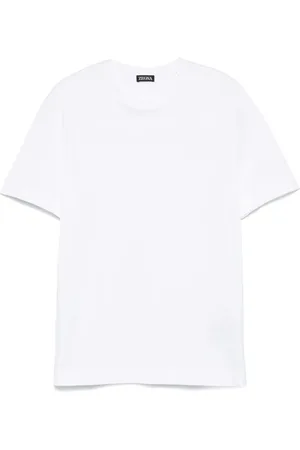 Ermenegildo Zegna T-shirt med logobroderi