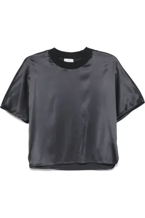 PESERICO SIGN T-shirt i satin
