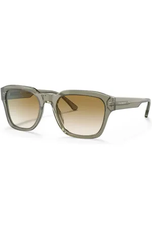 Emporio Armani Solbriller med firkantet stel