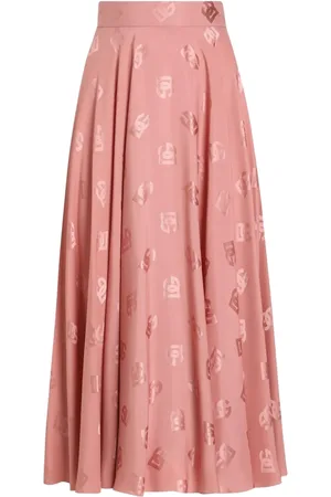Dolce & Gabbana Mellemlang nederdel med monogram
