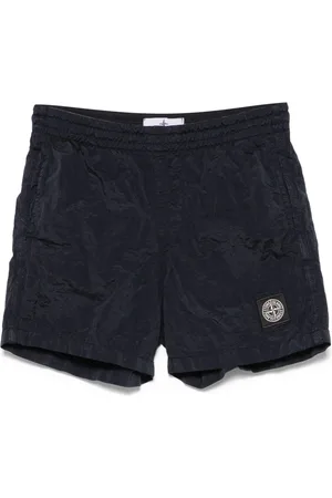 Stone Island Badeshorts med kompasmærke