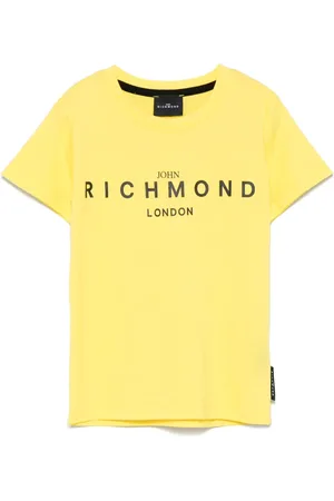 John Richmond T-shirt med logotryk