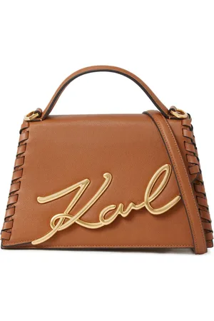 Karl Lagerfeld Mellemstor Signature crossbody-taske