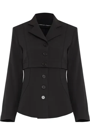 Gloria Coelho Blazer med aftagelig kant